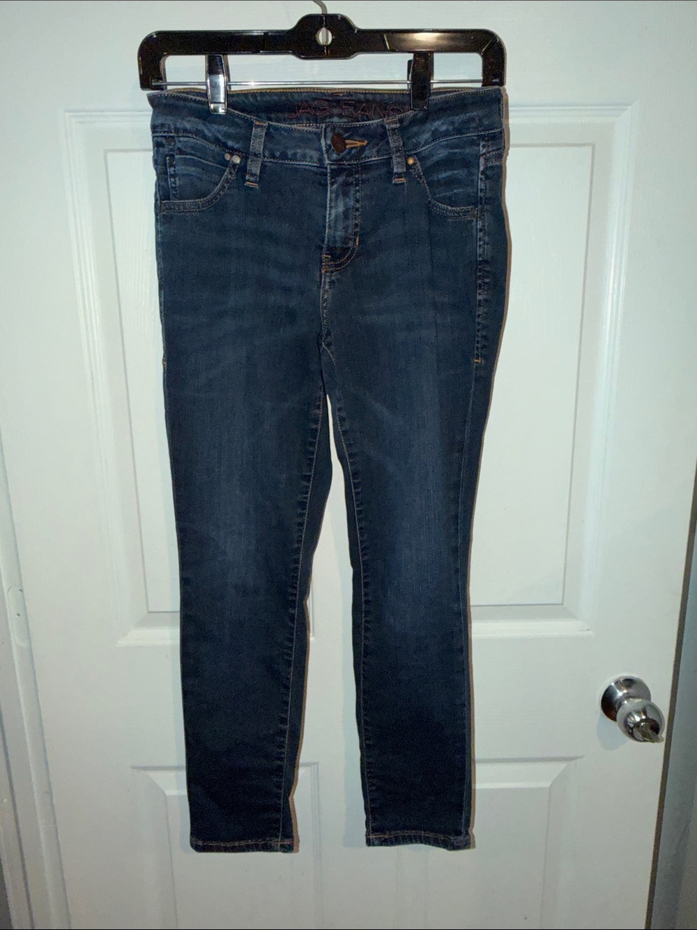 Jag Jeans Mid Rise Slim Dark Wash Indigo Denim Jeans Womens 4P Petite